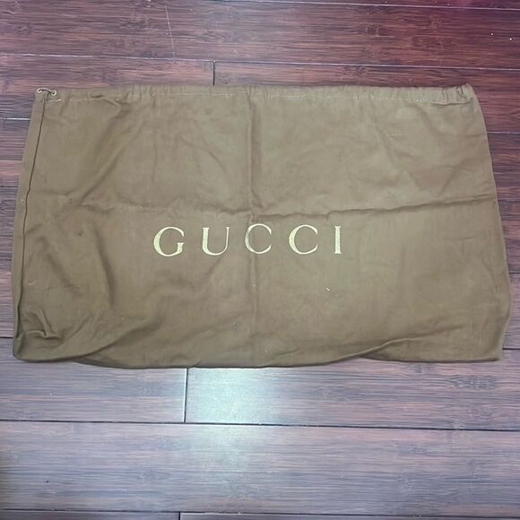 Large Gucci Dust Bag - Brown Purse Dust Bag - Picture 1 of 2